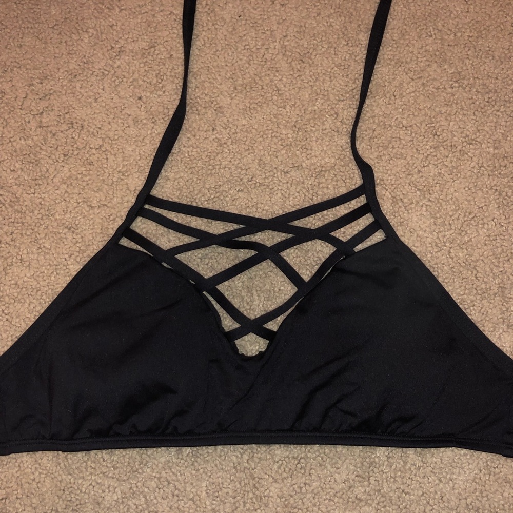 strappy bikini top
